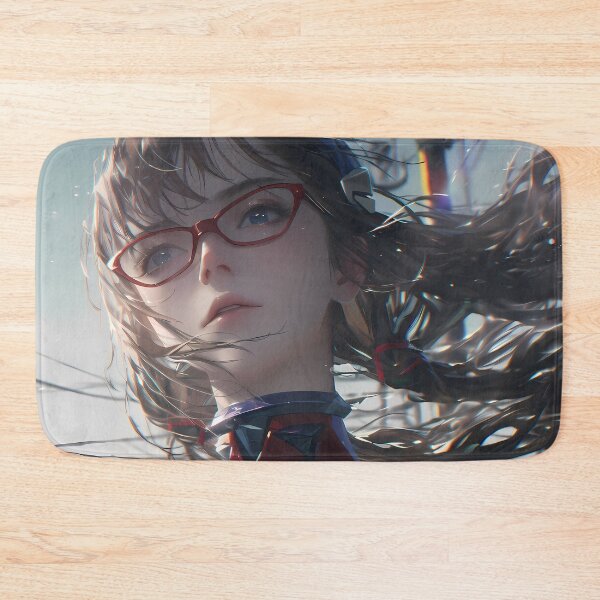 Item preview, Makinami Mari Illustrious Neon Genesis Evangelion City Rain Pilot Vibes designed and sold by TanglenRabbit.