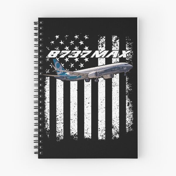 Item preview, 737 MAX American Flag Aviation Design designed and sold by Emberglowo.