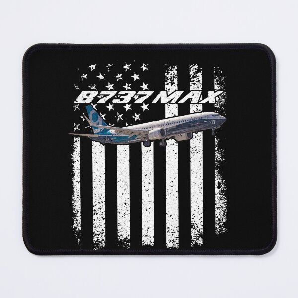 Item preview, 737 MAX American Flag Aviation Design designed and sold by Emberglowo.