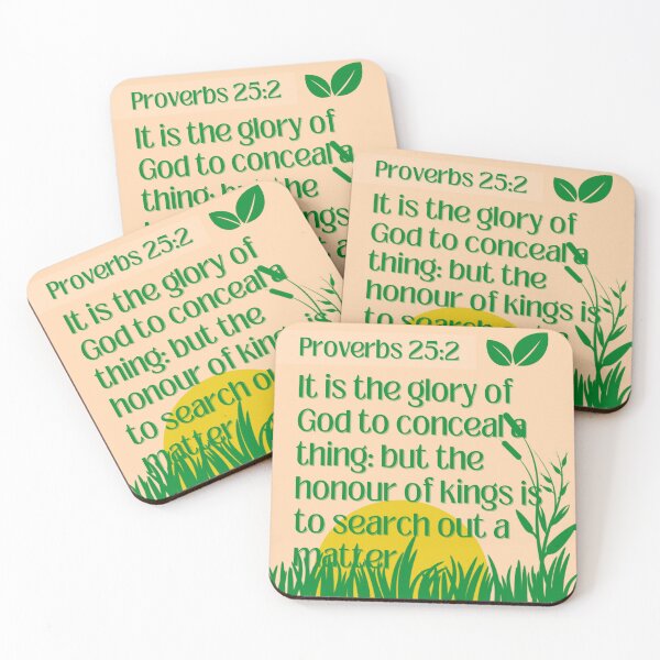 Item preview, Proverbs 25:2 designed and sold by Undonemadenew.