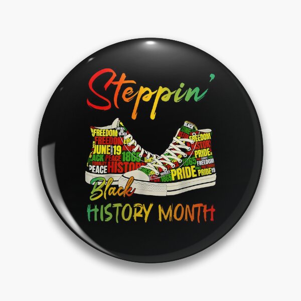 Item preview, Black History Month Steppin Sneakers Women Girls designed and sold by ChrisyBonanno.