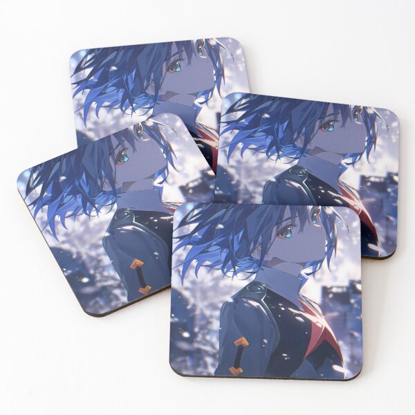 Item preview, Hiro Darling In The Franxx Winter City Pilot Moment designed and sold by TanglenRabbit.