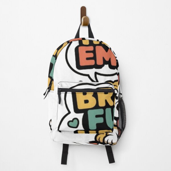 Item preview, Brain Full Heart Empty – Cute Dog Cartoon Humor Design designed and sold by NewUSShop.