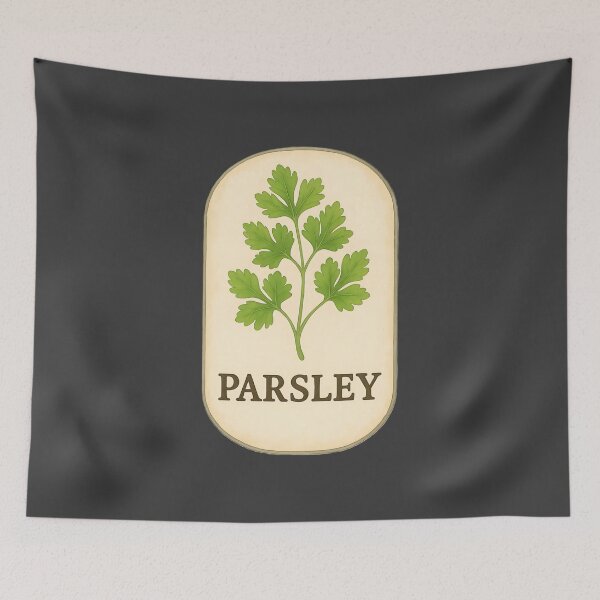 Item preview, Vintage Botanical Herb and Spice Prints: Parsley designed and sold by PinUpPizzazz.