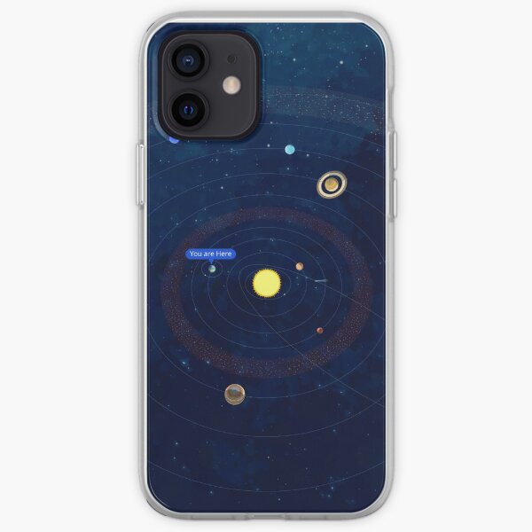Solar System "You are Here" Phone Case iPhone Soft Case