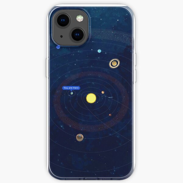 Solar System "You are Here" Phone Case iPhone Soft Case