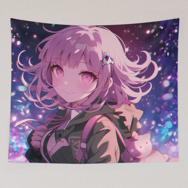 Item preview, Chiaki Nanami Danganronpa 2 Cozy Winter Gaming Mood designed and sold by TanglenRabbit.