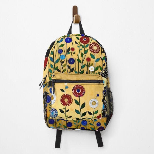 Item preview, Gustav Klimt Cat in Flower Garden designed and sold by Vicky Brago-Mitchell®.