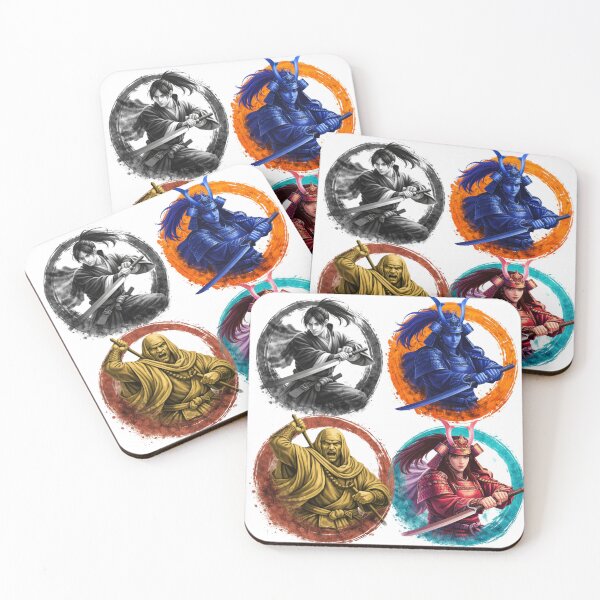 Item preview, BUSHIDO: The Four Legends - 四人衆 designed and sold by NYAO-YUUKI.