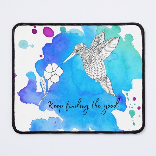 Item preview, Keep finding the good - humming bird designed and sold by Joanlouiseart.