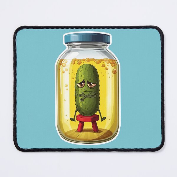 Item preview, Pickle in a Jar designed and sold by StickerEmpireX.
