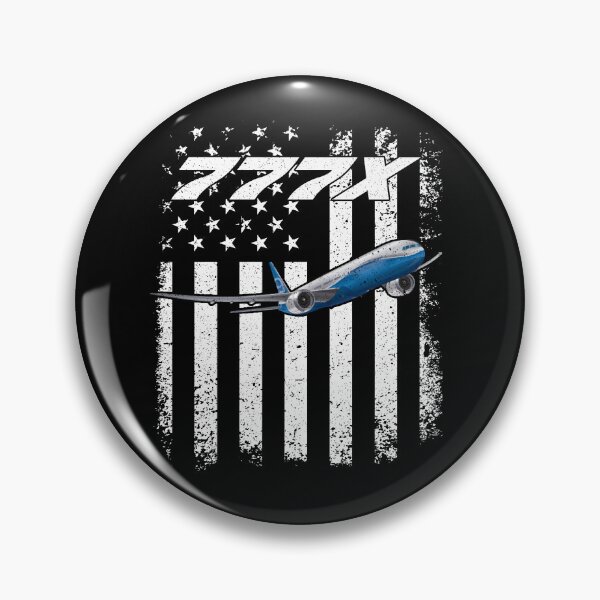 Item preview, 777X American Flag Aviation Design designed and sold by Emberglowo.
