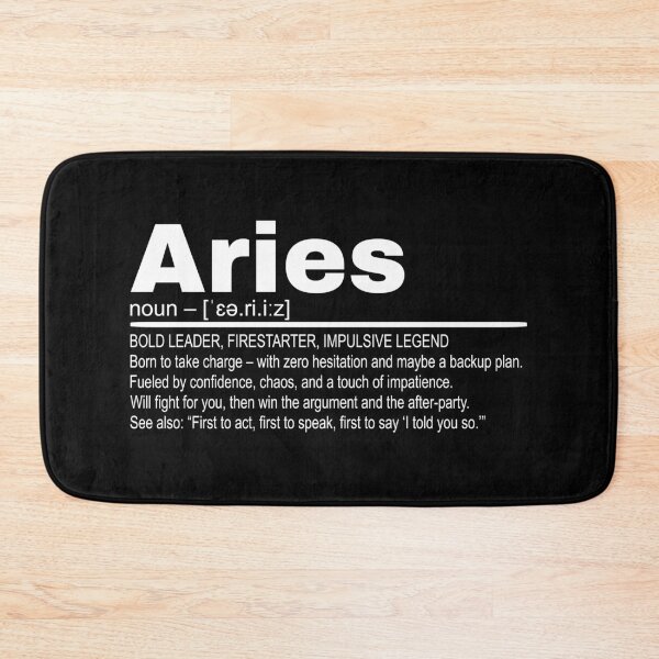 Item preview, Aries design Astrology Sign | Cool Graphic Personality designed and sold by WavesOnOcéano.
