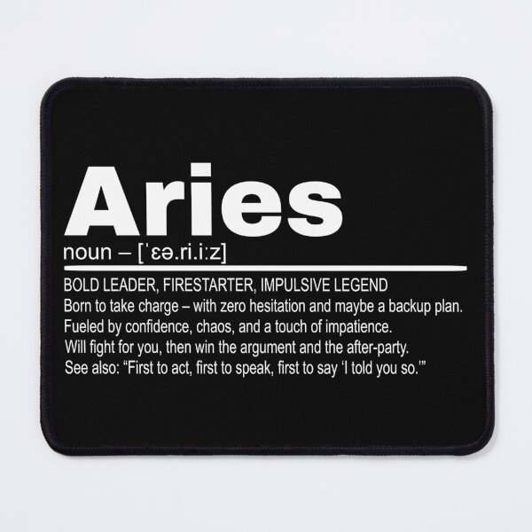 Item preview, Aries design Astrology Sign | Cool Graphic Personality designed and sold by WavesOnOcéano.