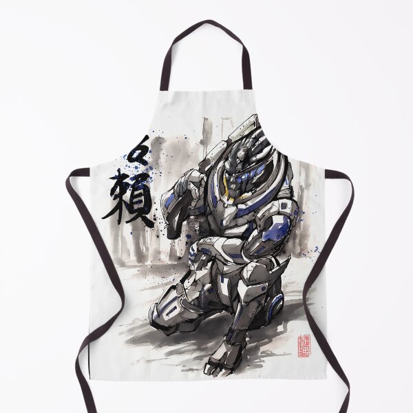Item preview, Mass Effect Garrus Sumie Style With Japanese Calligraphy designed and sold by osoromogulk.