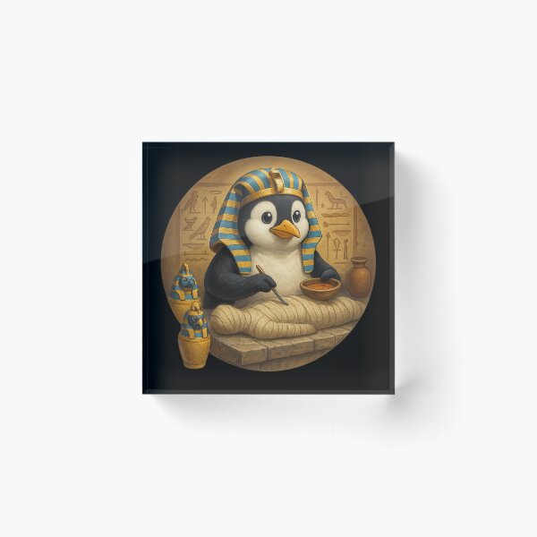 Item preview, Egyptian Embalmer Penguin designed and sold by Fort Galaxy.
