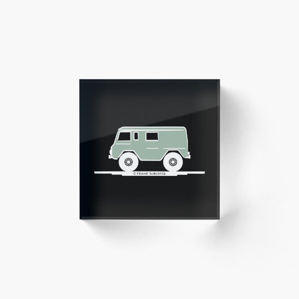 Volvo Laplander C303 for Black Shirts Acrylic Block