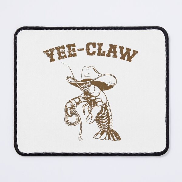 Item preview, Crawfish, Yee Claw Crawfish, Western Crawfish, Sarcastic, Funny Beach Cowboy Crawfish designed and sold by ThatTheoHall.