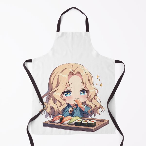 Item preview, Kay Girls Und Panzer Kawaii Chibi Sushi Snack Vibes designed and sold by Spraykart.