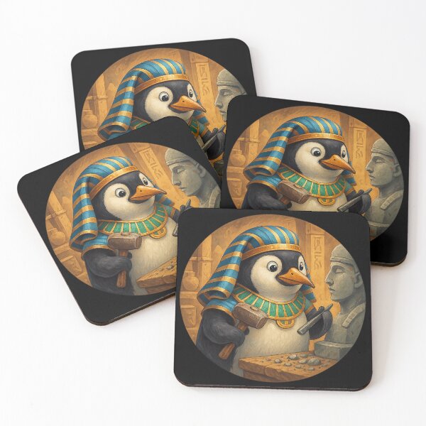 Item preview, Penguin of the Pharaohs designed and sold by Fort Galaxy.