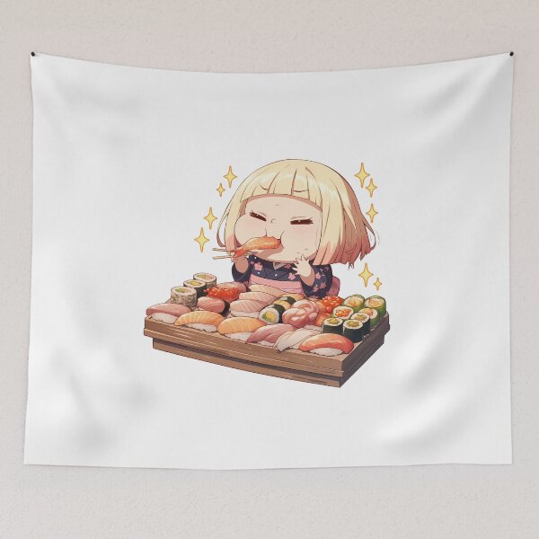 Item preview, Shiemi Moriyama Blue Exorcist Kawaii Sushi Feast designed and sold by Spraykart.