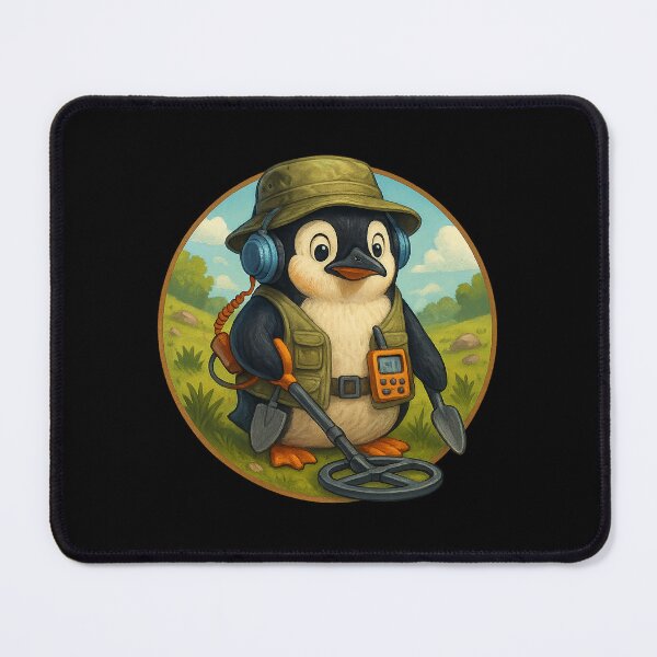 Item preview, Treasure Hunter Penguin designed and sold by Fort Galaxy.