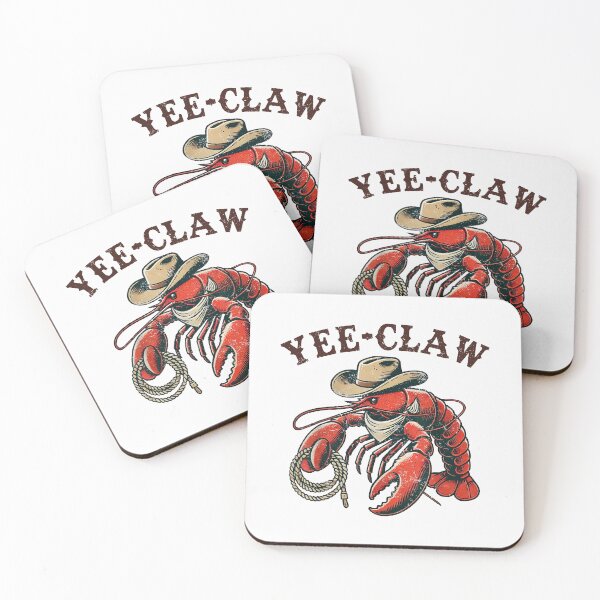 Item preview, Yee Claw Lobste, Western Crawfish, Cowboy Hat Crawfish designed and sold by ThatTheoHall.