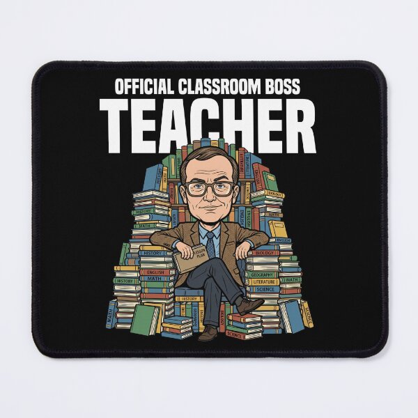 Item preview, TEACHER - OFFICIAL CLASSROOM BOSS designed and sold by KEF Custom.