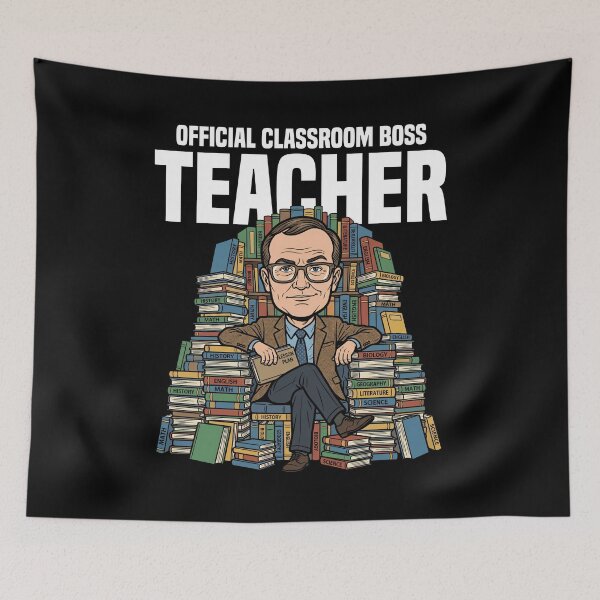 Item preview, TEACHER - OFFICIAL CLASSROOM BOSS designed and sold by KEF Custom.