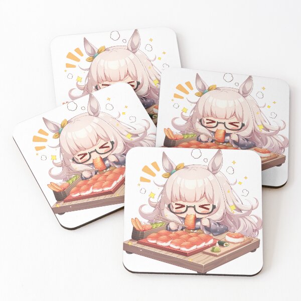 Item preview, Biwa Hayahide Uma Musume Pretty Derby Chibi Sushi Feast designed and sold by Spraykart.