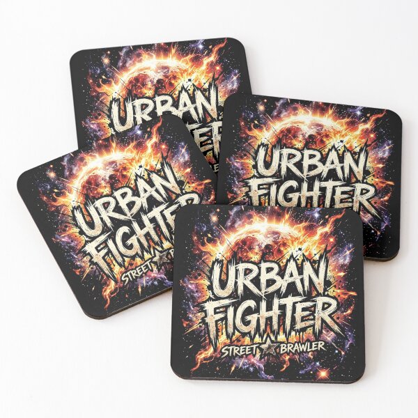 Item preview, Urban Fighter Street Brawler | Aggressive Graffiti Fire Design designed and sold by Mysterious Shop.