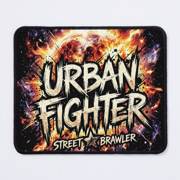 Item preview, Urban Fighter Street Brawler | Aggressive Graffiti Fire Design designed and sold by Mysterious Shop.