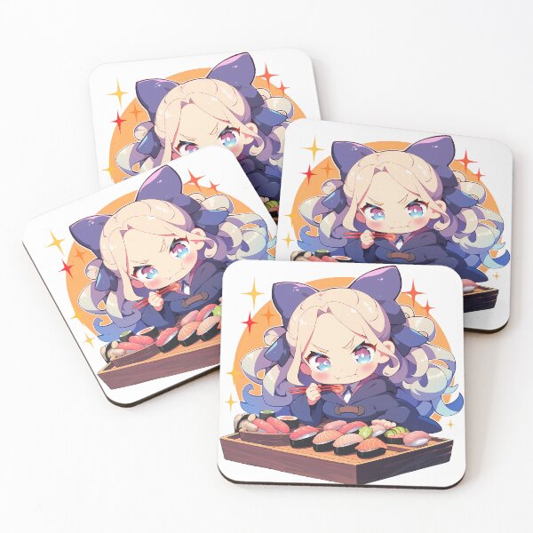 Item preview, Ursula Callistis Little Witch Academia Chibi Sushi Sparkles designed and sold by Spraykart.