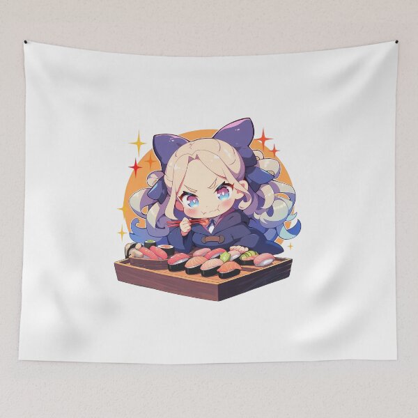 Item preview, Ursula Callistis Little Witch Academia Chibi Sushi Sparkles designed and sold by Spraykart.