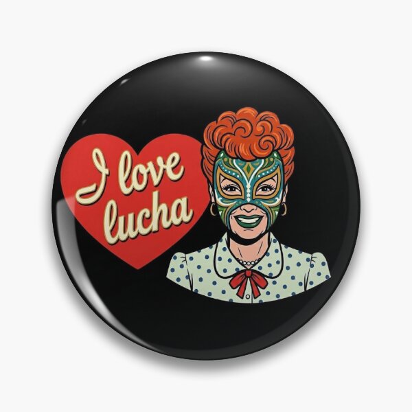 Item preview, I love lucha designed and sold by Provocateuramor.