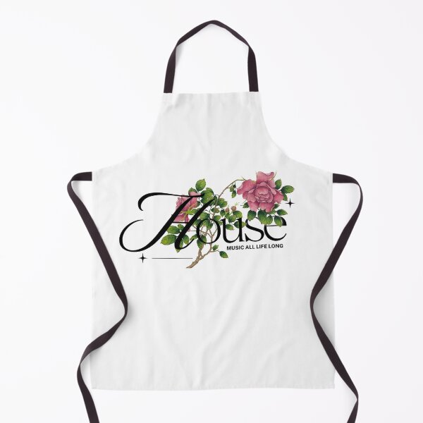Item preview, HOUSE MUSIC  - Rose Tinted Grooves (Black) designed and sold by Discothreadz.