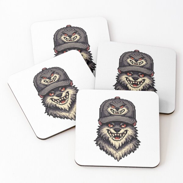 Item preview, Big Bad Wolf – Terrifying Pixelated Creature designed and sold by NextNoob485.