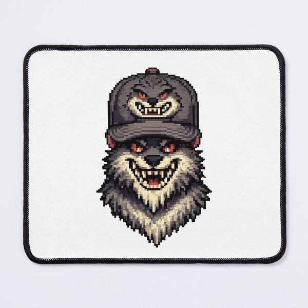 Item preview, Big Bad Wolf – Terrifying Pixelated Creature designed and sold by NextNoob485.