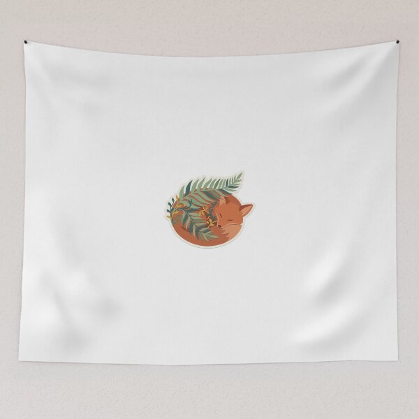 Item preview, Fern Frond Forest Fox designed and sold by belajarubic.
