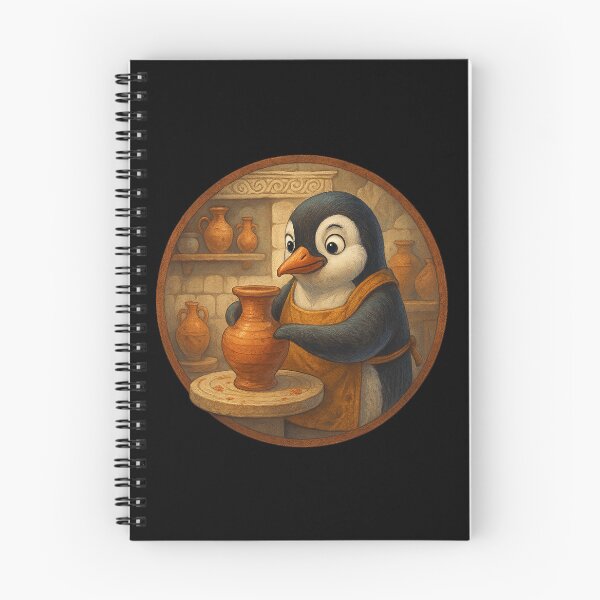 Item preview, Pottery Penguin designed and sold by Fort Galaxy.