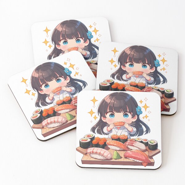 Item preview, Saten Ruiko A Certain Scientific Railgun Sushi Sparkle Chibi designed and sold by Spraykart.
