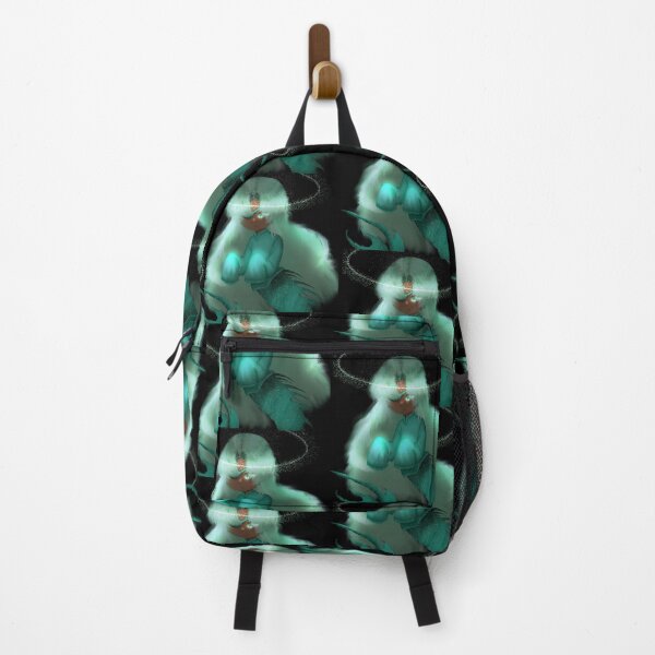 Item preview, Dark neon Mint Mermaid Girl – Cute Anime Ocean Fantasy Art designed and sold by kerissfantasyart .