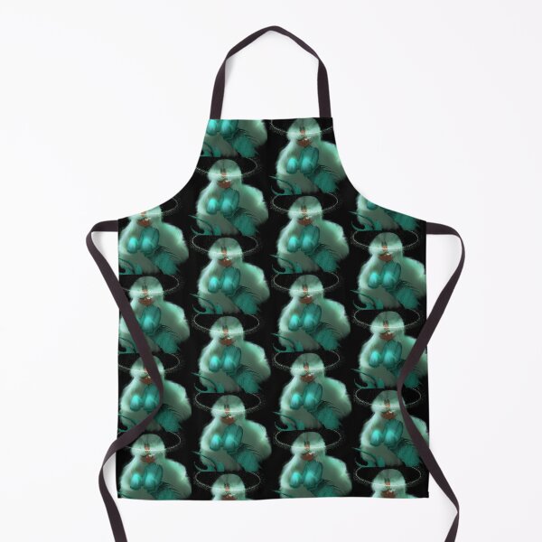 Item preview, Dark neon Mint Mermaid Girl – Cute Anime Ocean Fantasy Art designed and sold by kerissfantasyart .