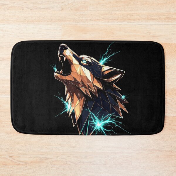 Item preview, Geometric Wolf Energy Surge designed and sold by TommySpark.