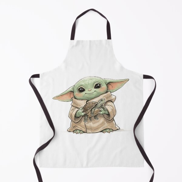 Item preview, BABY YODA WITH JAPANESE TURTLE designed and sold by LIS AND MELIVERSO.