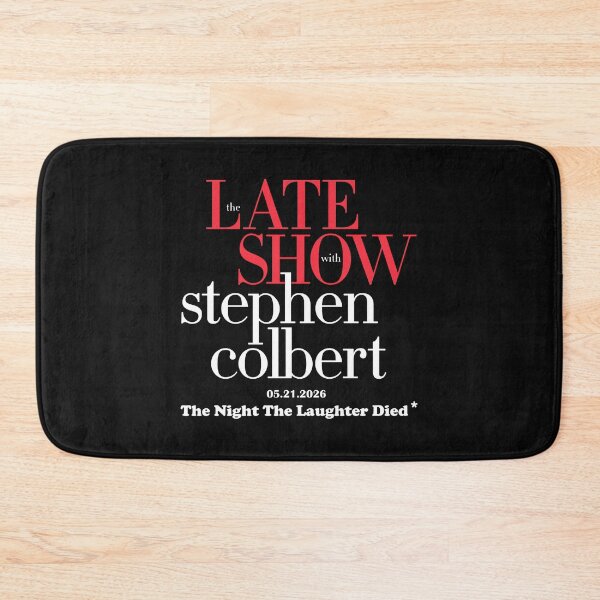 Item preview, Stephen Colbert The Late Show 2026 The Night Laughter Died designed and sold by ThatTheoHall.