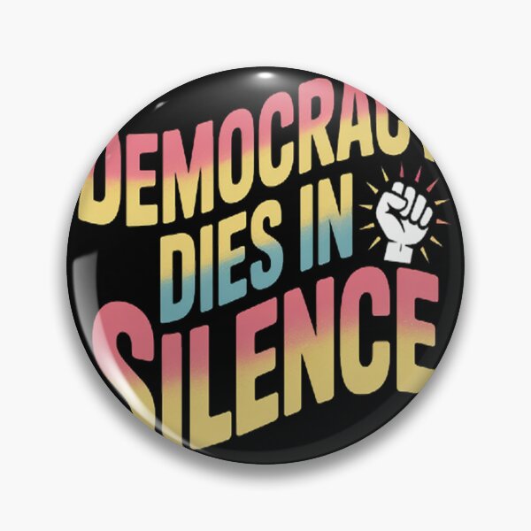 Item preview, Democracy Dies in Silence Keep Democracy in America designed and sold by StuffNestie.