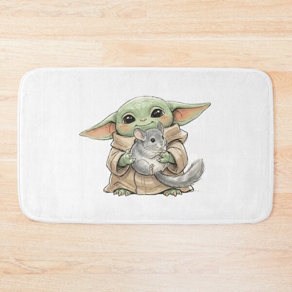 Item preview, BABY YODA WITH CHINCHILLA designed and sold by LIS AND MELIVERSO.