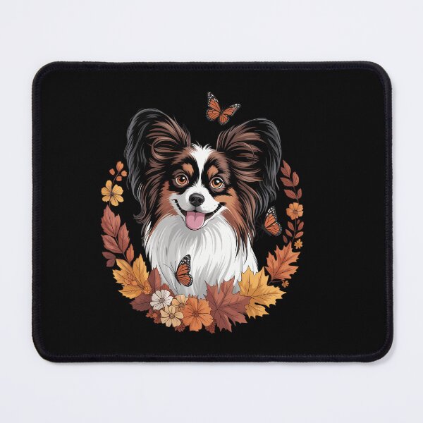 Item preview, Pumpkin Papillon Dog Halloween Thanksgiving designed and sold by HellD3vil-Art.