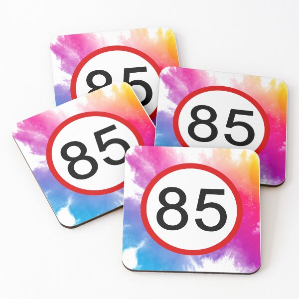 Item preview, Speed Limit 85, Road Sign, Age Sign, Novelty Sign, Rainbow  designed and sold by AASparksDesigns.